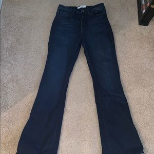 29 EXTRA LONG HIGH RISE BUCKLE FLARES